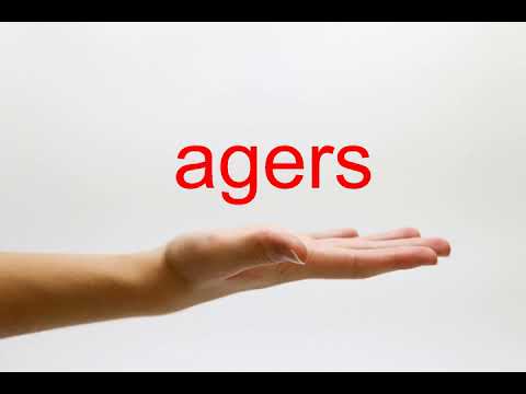 How to Pronounce agers - American English