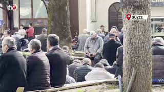 Düzce'de Ramazan Bereketi Camilere Sığmadı