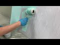 roVa Shield Aerogel Top Coating (Color Mint): Painting with Roller