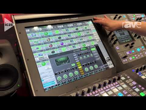 InfoComm 2025: Solid State Logic Demos SSL Live L350 Plus Mixing Console