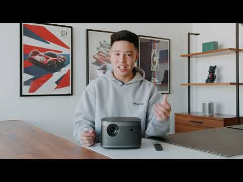 XGIMI HORIZON Pro Setup by Justin Tse - The Best 4K Portable Projector