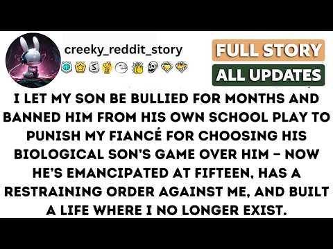I Let My Son Be Bullied for Months and Banned Him from his own school play.