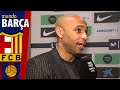 BARÇA Interview With Thierry Henry On Barça One At Halftime Of The FC Barcelona Vs Real Madrid