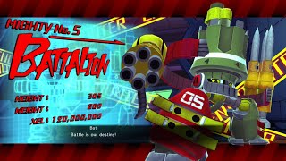 Mighty No. 9 Ray vs Battalton