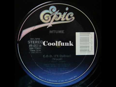 Mtume - C.O.D. (I'll Deliver) " 12" Ballad-Funk 1984 "