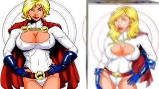 Power Girl Tribute Kara Zor L is a Fighter