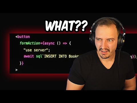 SQL in HTML in JavaScript is now a thing apparently