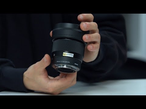 Объектив Sigma 56mm f/1.4 DC DN Contemporary Sony E - Видео