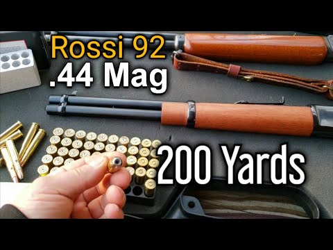 Rossi 92 .44 Magnum @ 200 Yards (Accurate)