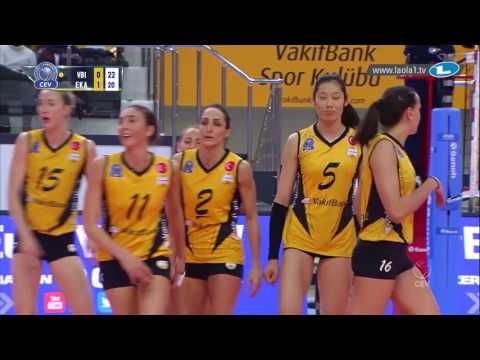 2017 CLVolleyW - 4th Round Leg 1 - VakıfBank ISTANBUL vs Uralochka-NTMK EKATERINBURG 1