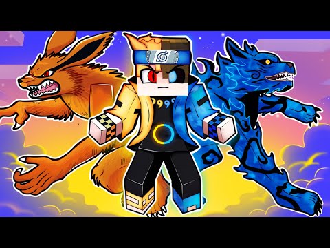 TREVOR VIROU o MESTRE das BESTAS de CAÚDAS no Minecraft ! NARUTO Ten 2