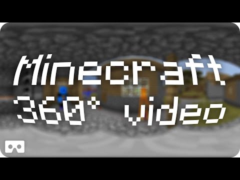 Test 2 Minecraft VR video (3D 360° 4K)
