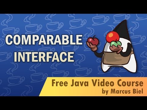 Java Comparable Interface With Funny Animation