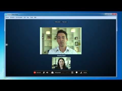 How to make a Skype to Skype video call - Windows