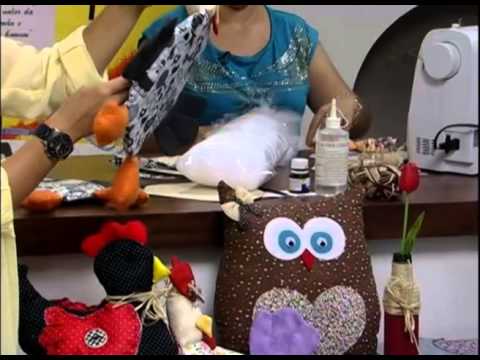 Mulher.com 22/01/2013 Jully Malzoni - Galinha Americana (Porta prato ou panela)  1/2