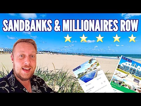 Sandbanks & MILLIONAIRES ROW... Poole, Dorset.... Why you SHOULD visit to!! EP 66