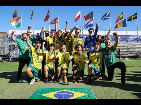 Handeball adolescentes Brasil campeão na Suecia e Dinamarca