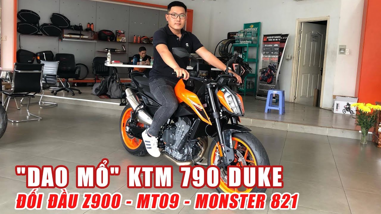 Đánh giá “dao mổ” KTM DUKE 790 vừa về Việt Nam, đối đầu loạt Naked Z900, MT-09, Monster 821