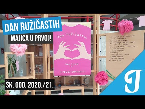 DAN RUŽIČASTIH MAJICA! - Prva gimnazija Zagreb