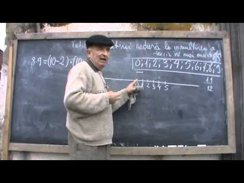 5. Bazele Matematicii: Lectia19 - Tabla Inmultirii pe intelesul tuturor 5/12