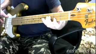 Video thumbnail for Fender Jazz Bass Gold USA 1982 bassjapanusa.ru by BassJapanUSA.ru