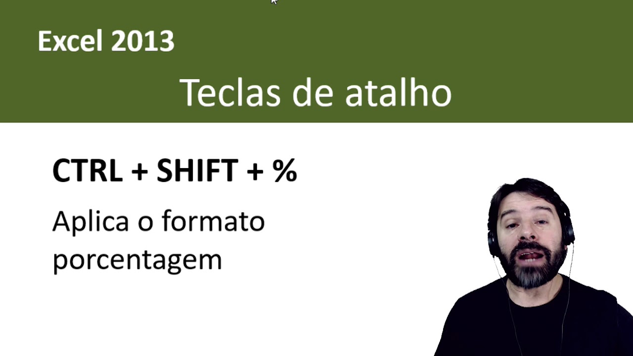 Teclas de Atalho do Excel - Rodrigo Schaeffer