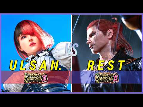 Tekken 8 | Ulsan (Anna) vs Rest (Hwoarang) High Level Gameplay