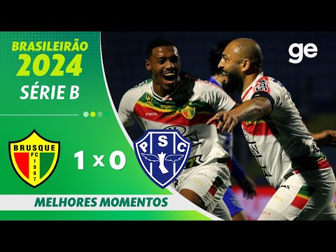 Gols e lances de Brusque x Paysandu