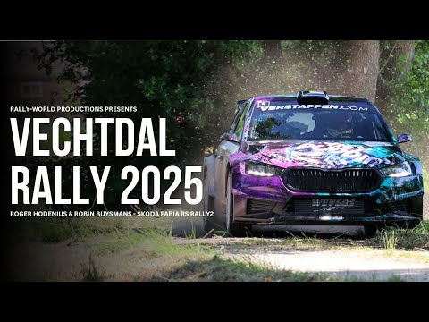Vechtdal Rally 2025 | Roger Hodenius & Robin Buysmans - Skoda Fabia RS Rally2