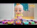 10 Little Cars Counting Song For Kids Nursery Rhymes Happy Tots