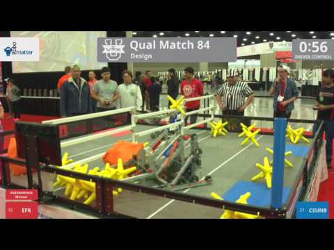 2017 VEXU Design Q84 - EFR vs CSUNB - 18 to 31