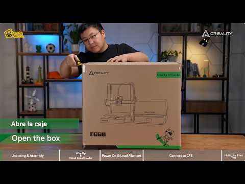 Impresora 3D Creality Hi Combo: Unboxing y ensamble - Casa Diaz