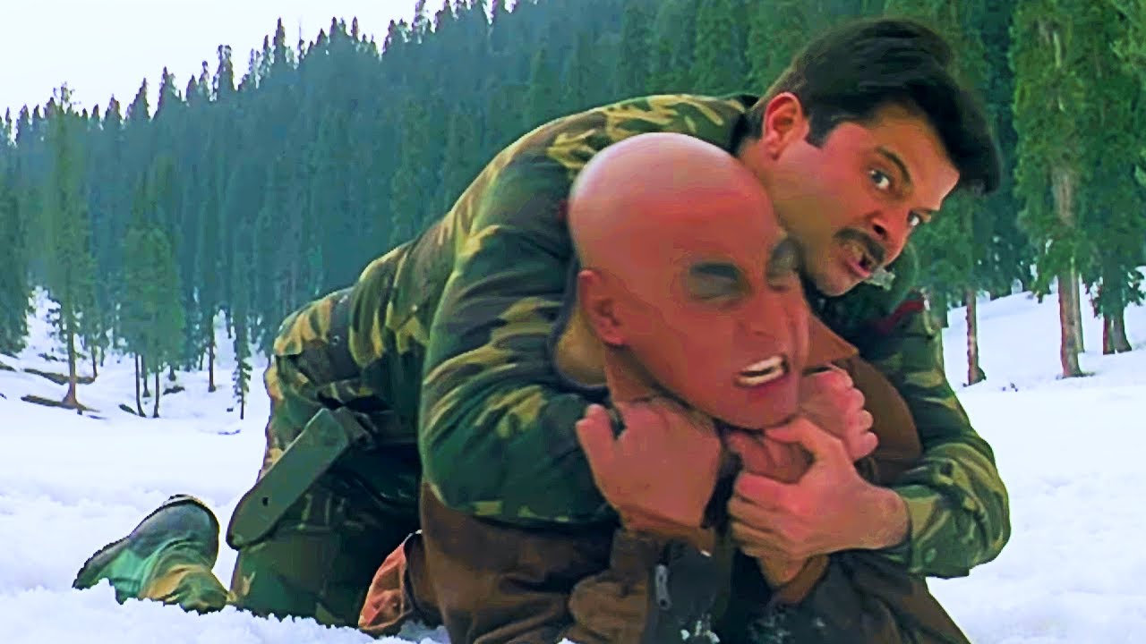 Agar Maine Wardi Nahi Pehni Hoti, Toh Yahin Tujhe Gaad Deta Ja | Anil Kapoor Action Scene