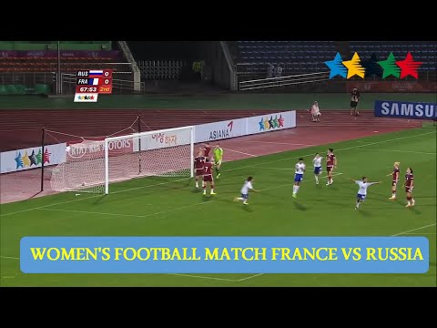 WOMEN'S FOOTBALL MATCH COMPETION BETWEEN RUSSIA AND FRANCE | SPORT ONE 11