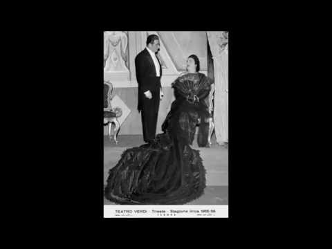 Giordano - Fedora - Act III - Maria Caniglia, Giacinto Prandelli, Scipio Colombo (1950)