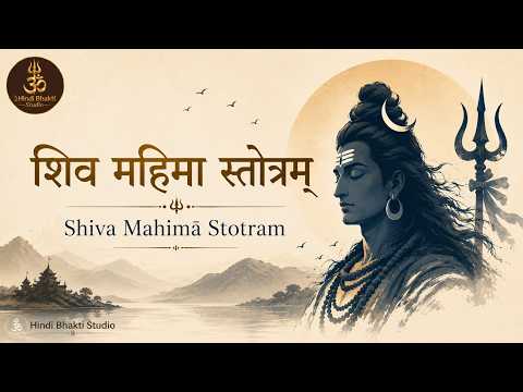 शिव महिमा स्तोत्रम् | Shiva Mahimā Stotram | Morning Shiva Prayer | Hindi Bhakti Studio