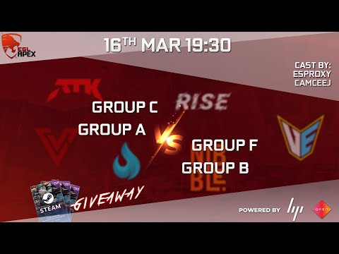 EGL Apex Season 1 2022 - GOLD TIER Group C vs F and Group A vs B