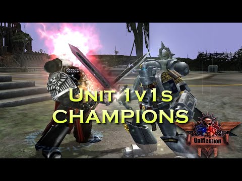Dawn of War Unification Mod [v.6.9.25] - Space Marine Champions and Special Units | Warhammer 40K