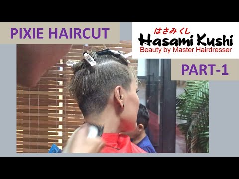 PART 1 - FRESH UNDERCUT PIXIE BLONDE HAIRSTYLE