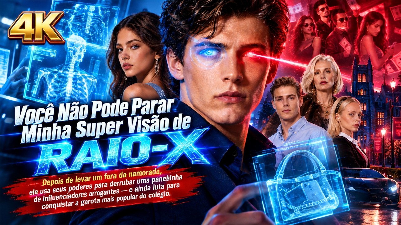 Você Não Pode Parar Minha Super Visão de Raio-X #drama#Reelshort#aimovie
