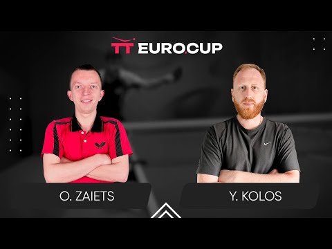 10:45 Oleksii Zaiets - Yurii Kolos 09.12.2023 TT Euro.Cup Ukraine Professional. TABLE 3