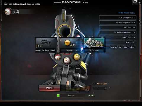 Crossfire PH winning Barrett Royal Dragon UGS 10 spins