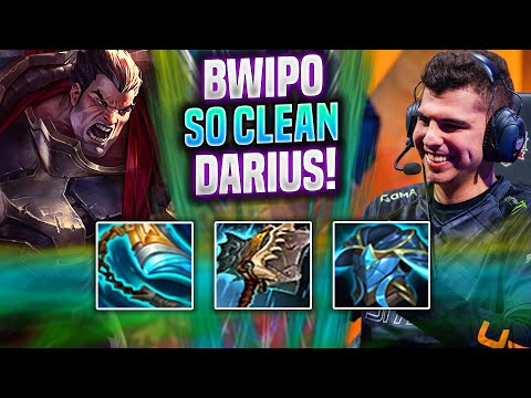 BWIPO IS SO CLEAN WITH DARIUS! - TL Bwipo Plays Darius Top vs Sion! | Season 2022