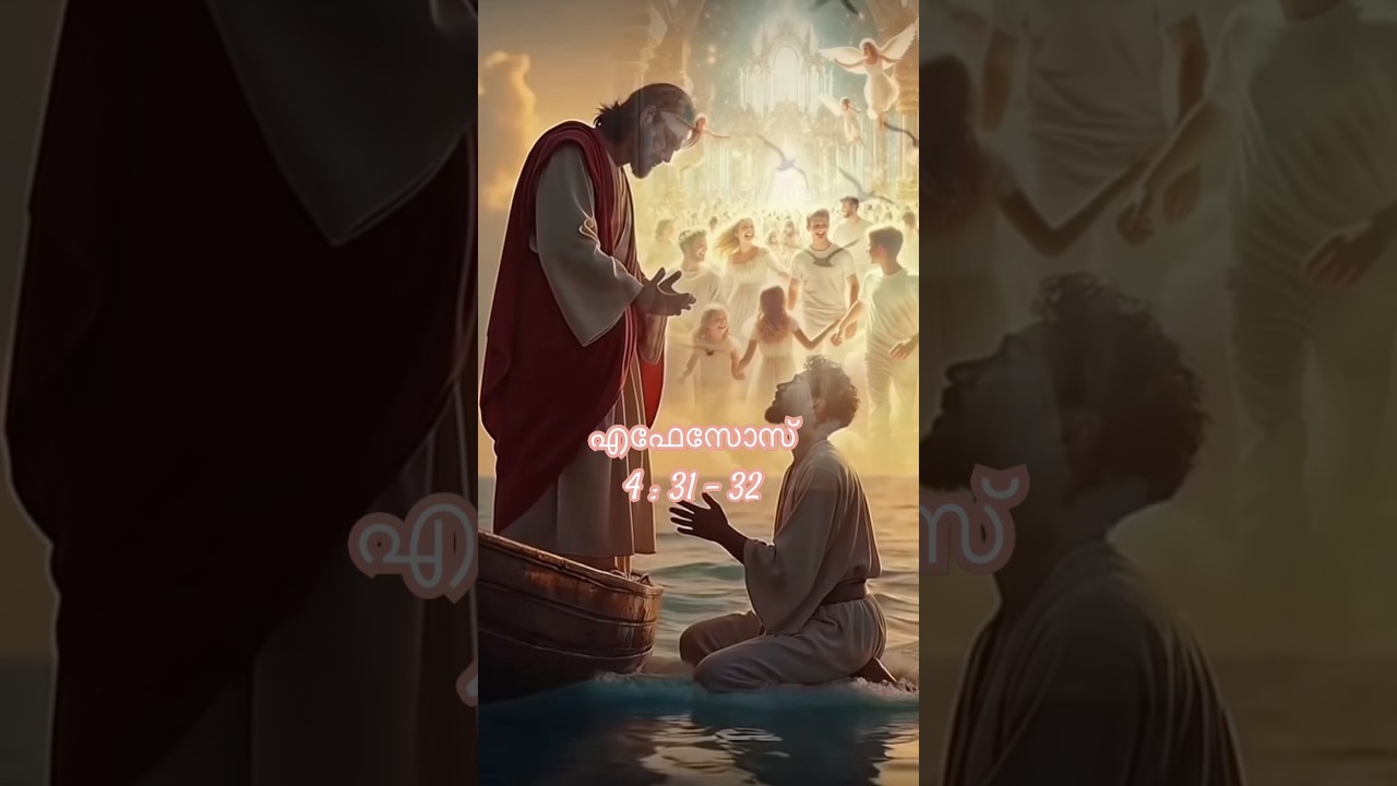 ✨Ephesians 4 : 31 - 32✨✨എഫേസോസ്‌ 4 : 31 - 32✨