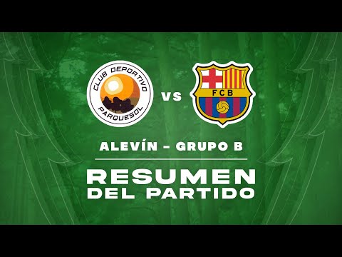 RESTV / C.D. Parquesol A 0 - F.C. Barcelona 11 / ALEVÍN / 1a fase