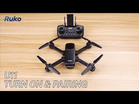 Ruko U11 Drone - Turn on & Pairing