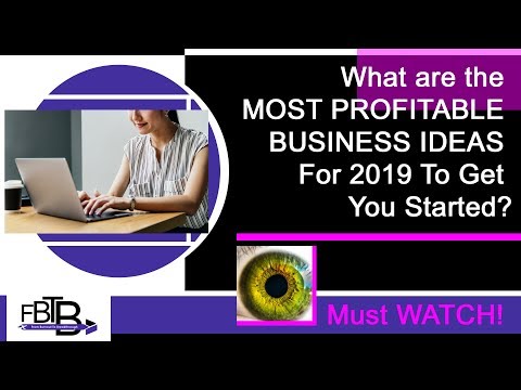 , title : 'What are the  MOST PROFITABLE  BUSINESS IDEAS  For 2019 To Get  You Started?'