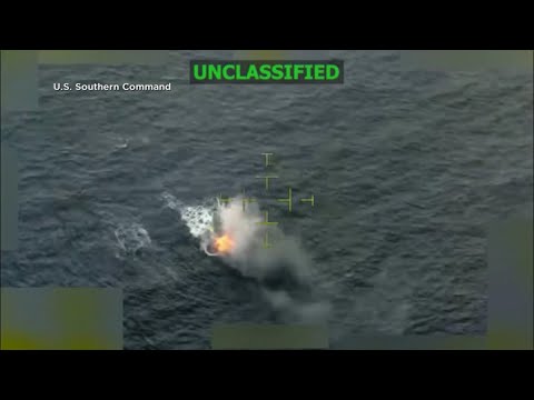 US military strikes 5 more alleged drug boats, killing 8 and possibly leaving survivors