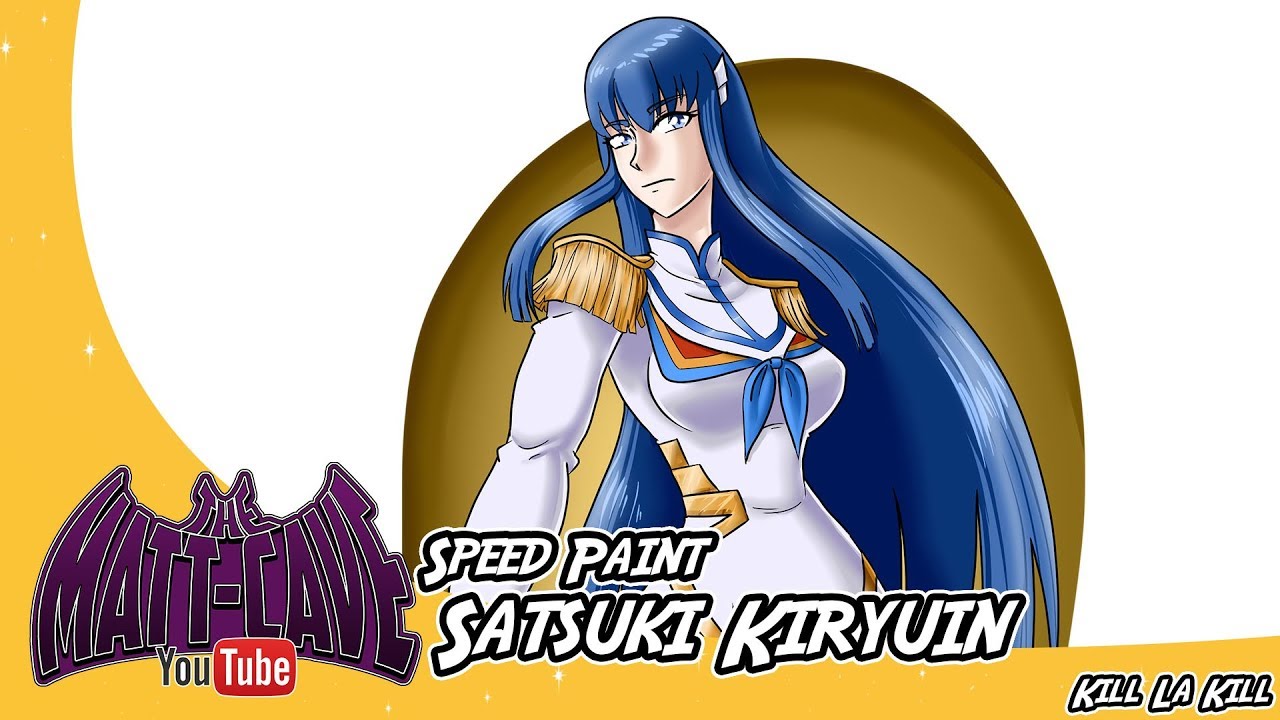 20 Speed Paint - Satsuki Kiryuin from kill la kill