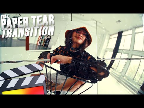 PAPER TEAR TRANSITION FINAL CUT PRO